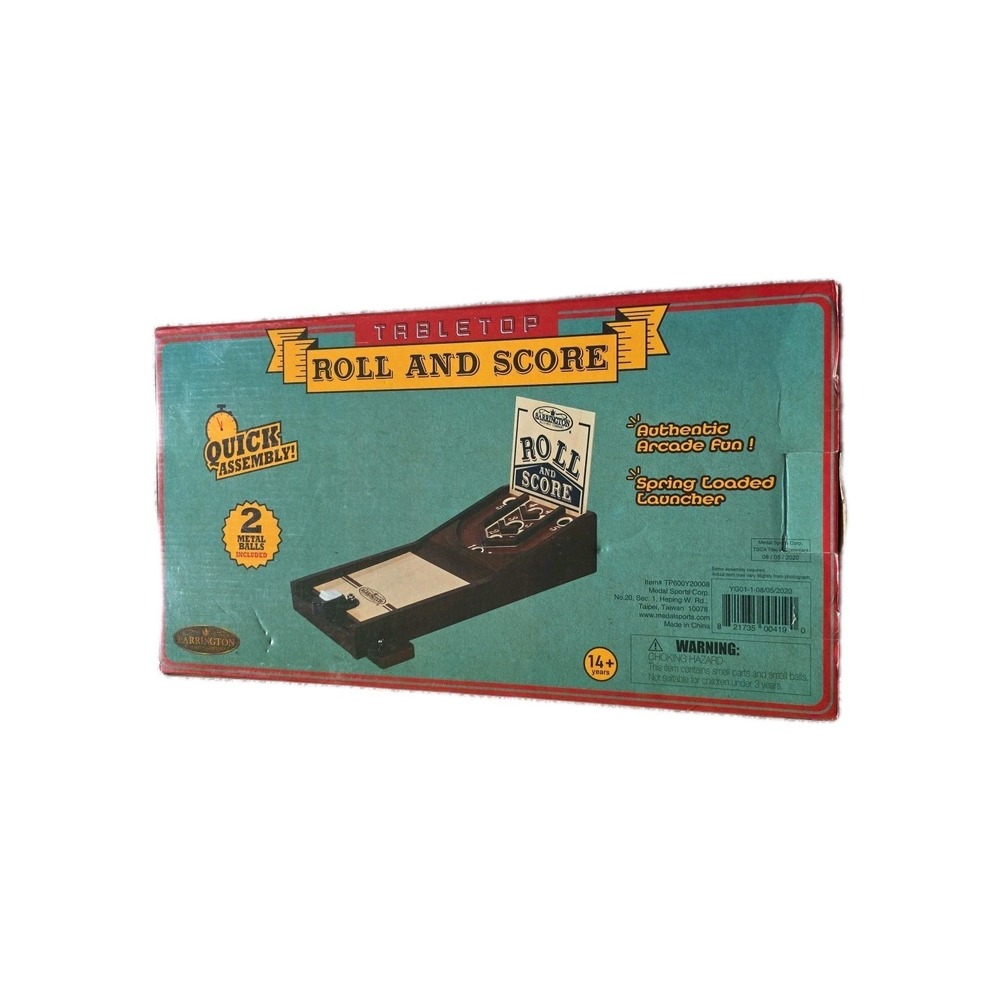 Barrington Tabletop Roll And Score Authentic Arcade Fun NIB - Picture 2 of 3